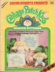 7859 CABBAGE PATCH KIDS SHADOW STITCHING BOOKLET UNUSED